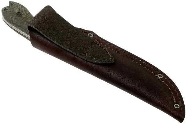 Bradford Guardian 4, 3D OD Green Micarta Guardian 4 CPM 3V, Full Flat Stonewashed 4FH-102-3V 9 Bradford Guardian 4, 3D OD Green Micarta Guardian 4 CPM 3V, Full Flat Stonewashed 4FH-102-3V - Image 7