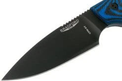 Bradford Guardian 4, 3D Black-Blue G10 Guardian 4 CPM 3V, Full Flat Black DLC 4FH-113B-3V -Victorinox || Böker || DMT Sales BDK 4FH 113B 3V 03 bradford knives