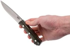 Bark River Fox River A2, Green Canvas Micarta Hunting Knife -Victorinox || Böker || DMT Sales BRK01 113GNC 06 bark river brk01 113gnc 06