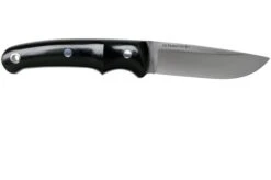 Bark River Guardless Drop Point Hunter CPM 154 Black Canvas Micarta Hunting Knife -Victorinox || Böker || DMT Sales BRK02 142BKRC 02 bark river knives