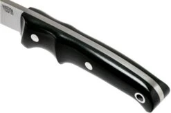 Bark River Guardless Drop Point Hunter CPM 154 Black Canvas Micarta Hunting Knife -Victorinox || Böker || DMT Sales BRK02 142BKRC 05 bark river knives