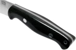 Bark River North Country EDC 2 CPM S45VN Black Canvas Micarta Fixed Knife -Victorinox || Böker || DMT Sales BRK02 184BCM 05 bark river knives