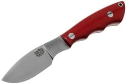 Bark River Mini Canadian CPM 3V Red Linen Micarta Fixed Knife -Victorinox || Böker || DMT Sales BRK03 121RLM 03 bark river knives