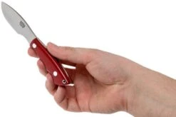 Bark River Mini Canadian CPM 3V Red Linen Micarta Fixed Knife -Victorinox || Böker || DMT Sales BRK03 121RLM 05 bark river knives
