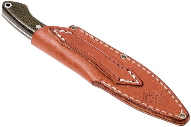 Bark River Bird & Trout CPM154, Green Canvas Micarta 10 Bark River Bird & Trout CPM154, Green Canvas Micarta - Image 8