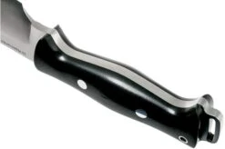 Bark River Bravo Crusader CPM 3V, Black Canvas Micarta -Victorinox || Böker || DMT Sales BRK07 324BKC 04 bark river