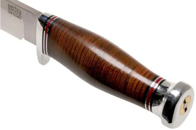 Bark River Special Hunting Knife CPM Cru-Wear, Aged Stacked Leather Hunting Knife 7 Bark River Special Hunting Knife CPM Cru-Wear, Aged Stacked Leather Hunting Knife - Image 5