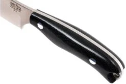 Bark River JX6 Companion A2, Black Canvas Micarta, Brown Sheath -Victorinox || Böker || DMT Sales BRK10 112BRKC 05 bark river brk10 112brkc 05