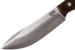 Bark River Kalahari Hunter A2, Green Canvas Micarta, Brown Sheath -Victorinox || Böker || DMT Sales BRK12 112GNC 03 bark river brk12 112gnc 03