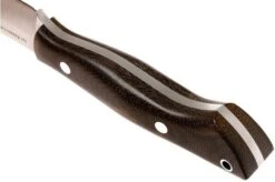 Bark River Kalahari Hunter A2, Green Canvas Micarta, Brown Sheath -Victorinox || Böker || DMT Sales BRK12 112GNC 04 bark river brk12 112gnc 04