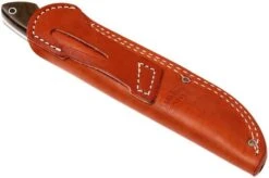 Bark River Kalahari Hunter A2, Green Canvas Micarta, Brown Sheath -Victorinox || Böker || DMT Sales BRK12 112GNC 08 bark river brk12 112gnc 08