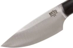 Bark River Kalahari Bushman A2, Black Canvas Micarta, Brown Sheath -Victorinox || Böker || DMT Sales BRK12 116BRKC 03 bark river brk12 116brkc 03