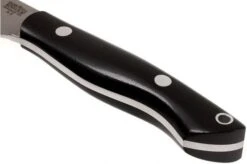 Bark River Kalahari Bushman A2, Black Canvas Micarta, Brown Sheath -Victorinox || Böker || DMT Sales BRK12 116BRKC 04 bark river brk12 116brkc 04