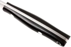 Bark River Kalahari Bushman A2, Black Canvas Micarta, Brown Sheath -Victorinox || Böker || DMT Sales BRK12 116BRKC 05 bark river brk12 116brkc 05