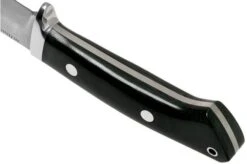 Bark River Wilderness 5 CPM Cru-Wear, Black Canvas Micarta -Victorinox || Böker || DMT Sales BRK12 223BM 04 bark river knives