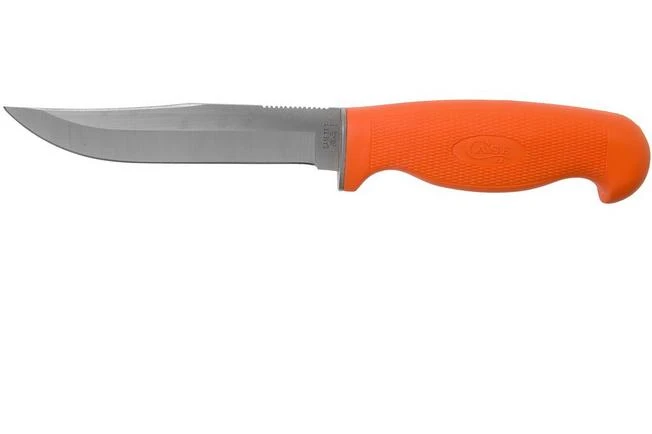 Case Utility Hunter, Orange Hunters, Textured Synthetic, 18503, LT265-5 SS Fixed Knife 3 Case Utility Hunter, Orange Hunters, Textured Synthetic, 18503, LT265-5 SS Fixed Knife