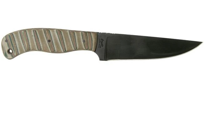Case Winkler Skinner 43171 Kevin Holland, Sculpted Multi-Camo G10, Leather Sheath Hunting Knife 4 Case Winkler Skinner 43171 Kevin Holland, Sculpted Multi-Camo G10, Leather Sheath Hunting Knife - Image 2