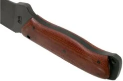 Case Winkler Recurve Utility No 6, 43176 Harry Bologna, Tan Canvas Micarta, Leather Sheath Survival Knife -Victorinox || Böker || DMT Sales CE43176 04 case winkler