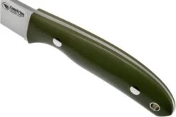 Casström Safari Olive G10 Hunting Knife 10607 Leather Sheath, Alan Wood Design -Victorinox || Böker || DMT Sales CM10607 05 casstrom