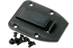 ESEE Model 3 Black Blade 3D Grey-Black G10 Survival Knife 3PMB-002 Black Sheath + Belt Clip -Victorinox || Böker || DMT Sales EE 3PMB 002 07 esee knives