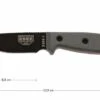 ESEE Model 3 Black Blade, Grey Handle 3P-KO Survival Knife Without Sheath 2 ESEE Model 3 Black Blade, Grey Handle 3P-KO Survival Knife Without Sheath -Victorinox || Böker || DMT Sales EE ESEE 3P KO 01 esee knives model 3 grijs ee esee 3p ko d1