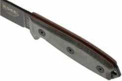 ESEE Model 3 Black Blade, Grey Handle 3P-MB-B With Sheath + Clip And MOLLE-back -Victorinox || Böker || DMT Sales EE ESEE 3P MB B 04 esee knives model 3 ee esee 3p mb b d4