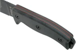 ESEE Model 6 Tactical Gunsmoke, Grey Handle 6P-TG With Black Sheath + Belt Clip -Victorinox || Böker || DMT Sales EE ESEE 6P TG 05 esee knives