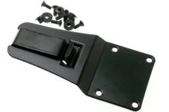 ESEE Model 6 Tactical Gunsmoke, Grey Handle 6P-TG With Black Sheath + Belt Clip -Victorinox || Böker || DMT Sales EE ESEE 6P TG 09 esee knives