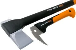 Fiskars X21 Wood Splitting Set With Sappie -Victorinox || Böker || DMT Sales F1025438 03 fiskars