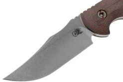 Rick Hinderer The Emmett, CPM 20CV, Burgundy Micarta Hunting Knife -Victorinox || Böker || DMT Sales HRK EM BYM 03 rick hinderer knives