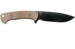 Rick Hinderer Ranch Harpoon Spanto Black DLC Natural Micarta Survival Knife -Victorinox || Böker || DMT Sales HRK TRH SPSWBK NM 02 rick hinderer knives