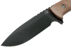 Rick Hinderer Ranch Harpoon Spanto Black DLC Natural Micarta Survival Knife -Victorinox || Böker || DMT Sales HRK TRH SPSWBK NM 03 rick hinderer knives