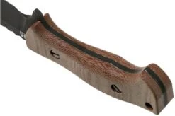 Rick Hinderer Ranch Harpoon Spanto Black DLC Natural Micarta Survival Knife -Victorinox || Böker || DMT Sales HRK TRH SPSWBK NM 04 rick hinderer knives