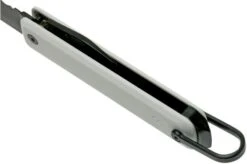 The James Brand Ellis, White G10 + Black Pocket Knife -Victorinox || Böker || DMT Sales JAKELLG10W 05 the james brand