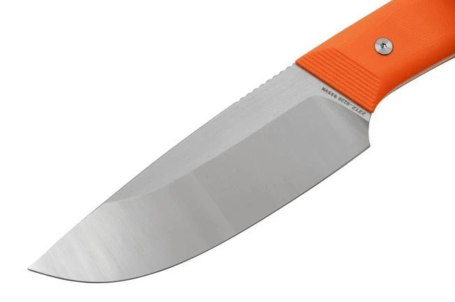 The James Brand The Hell Gap, Stainless + Orange G10 N107195-00 Fixed Knife 5 The James Brand The Hell Gap, Stainless + Orange G10 N107195-00 Fixed Knife - Image 3