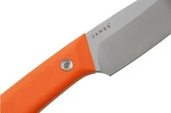 The James Brand The Hell Gap, Stainless + Orange G10 N107195-00 Fixed Knife 12 The James Brand The Hell Gap, Stainless + Orange G10 N107195-00 Fixed Knife -Victorinox || Böker || DMT Sales JAKN107195 00 05 jamesbrand