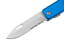The James Brand The Ellis Scissors, Cerulean, Aluminum Serrated, Pocket Knife -Victorinox || Böker || DMT Sales JAKN119102 01 03 jamesbrand