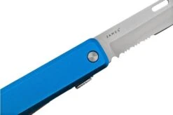 The James Brand The Ellis Scissors, Cerulean, Aluminum Serrated, Pocket Knife -Victorinox || Böker || DMT Sales JAKN119102 01 05 jamesbrand