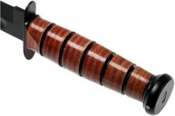 KA-BAR Single Mark 1320 Plain Edge, Leather, Leather Sheath -Victorinox || Böker || DMT Sales KA1320 04 ka bar