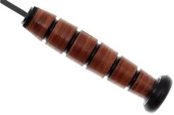 KA-BAR USMC 5017 Plain Edge, Leather, Plastic Sheath -Victorinox || Böker || DMT Sales KA5017 04 ka bar