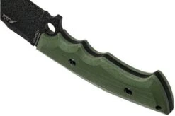 Kizer Salient 1023A2 Green G10 E613 Fixed Knife -Victorinox || Böker || DMT Sales KZ1023A2 04 kizer kz1023a2 04