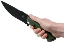 Kizer Salient 1023A2 Green G10 E613 Fixed Knife -Victorinox || Böker || DMT Sales KZ1023A2 06 kizer kz1023a2 06