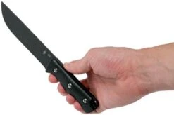 Kizer Bush 1034A1 Black G10 Survival Knife, Justin Gingrich Design -Victorinox || Böker || DMT Sales KZ1034A1 06 kizer