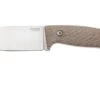 LionSteel M3 M3-CVN Natural Canvas Micarta Fixed Knife -Victorinox || Böker || DMT Sales LI M3 CVN 01 lionsteel