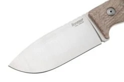LionSteel M3 M3-CVN Natural Canvas Micarta Fixed Knife -Victorinox || Böker || DMT Sales LI M3 CVN 03 lionsteel