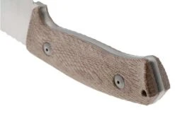 LionSteel M3 M3-CVN Natural Canvas Micarta Fixed Knife -Victorinox || Böker || DMT Sales LI M3 CVN 04 lionsteel