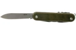 MKM Malga 6 Green Canvas Micarta MP06-GC Pocket Knife -Victorinox || Böker || DMT Sales MMK MP06 GC 03 mkm knives