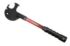 Off Grid Tools Trucker's Friend, Red, Carbon Steel, Hand Axe