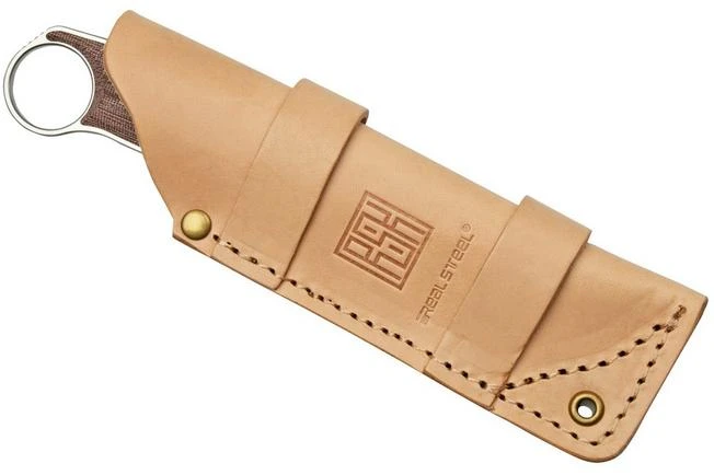 Real Steel Furrier Harpoon Red Micarta 3612RM Fixed Knife, Ivan Braginets Design 9 Real Steel Furrier Harpoon Red Micarta 3612RM Fixed Knife, Ivan Braginets Design - Image 7