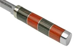 Rough Ryder Small Fixed Blade, Stacked Wood, RR2457 -Victorinox || Böker || DMT Sales RY2457 04 roughryder